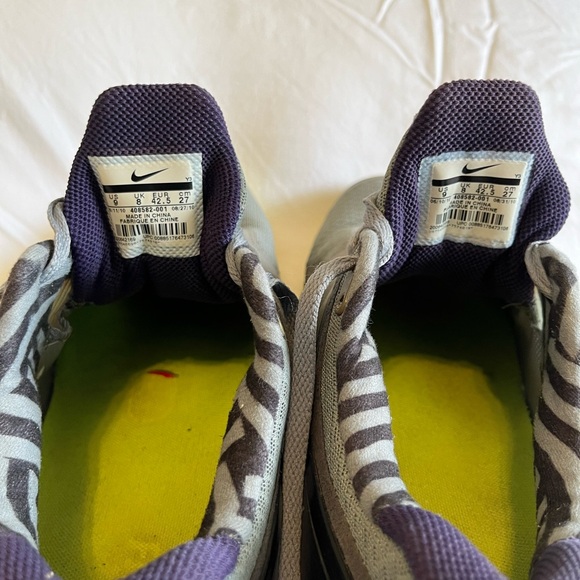 👟💕Nike “fly wire” smears in black, grey and green size 9 - Picture 8 of 10